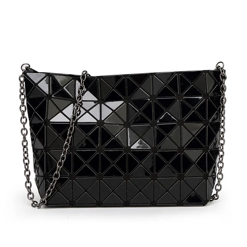Miffy Personality Laser Folding Geometry Bag Shoulder Small Bag