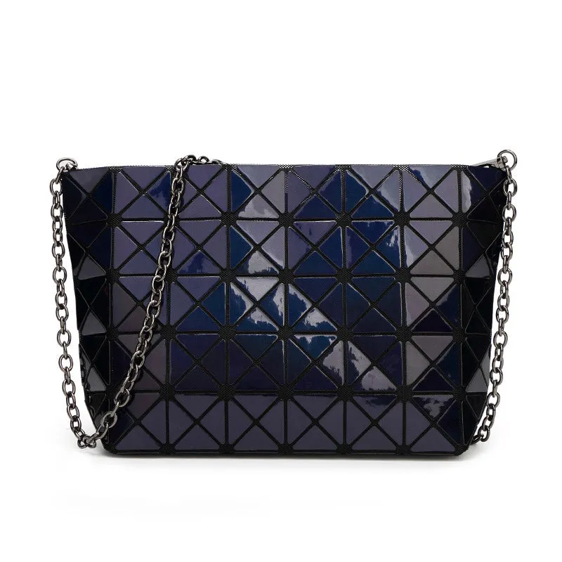 Miffy Personality Laser Folding Geometry Bag Shoulder Small Bag