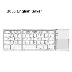 Mini Folding keyboard with Touchpad Wireless Bluetooth Keyboard - Jennyhome