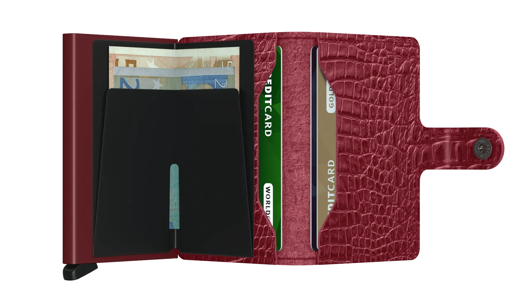 Miniwallet Nile Ruby RFID Secure