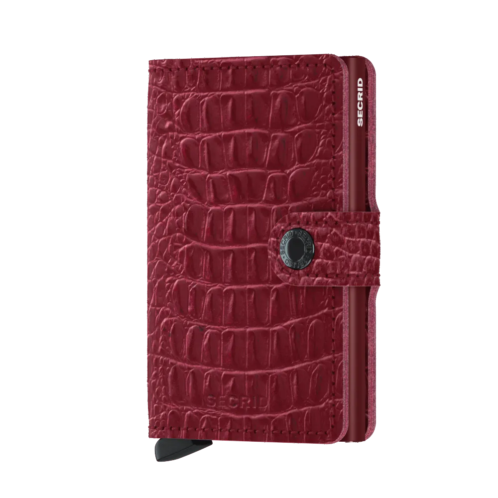 Miniwallet Nile Ruby RFID Secure