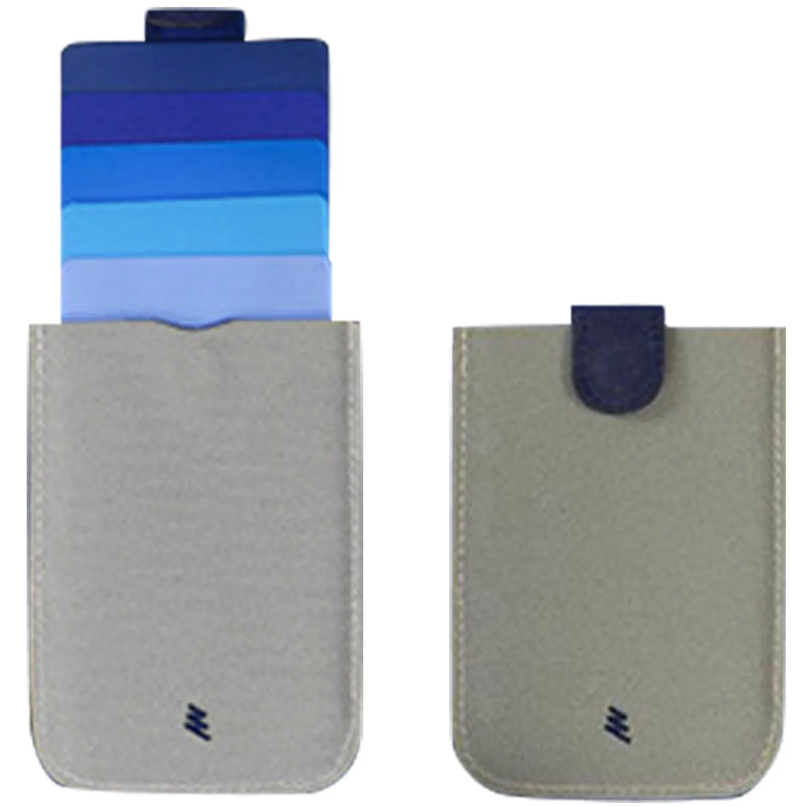 MIS_338 Kibeland Pull-Out Design Colorful Slim Card Wallet Card Holder for 5 cards