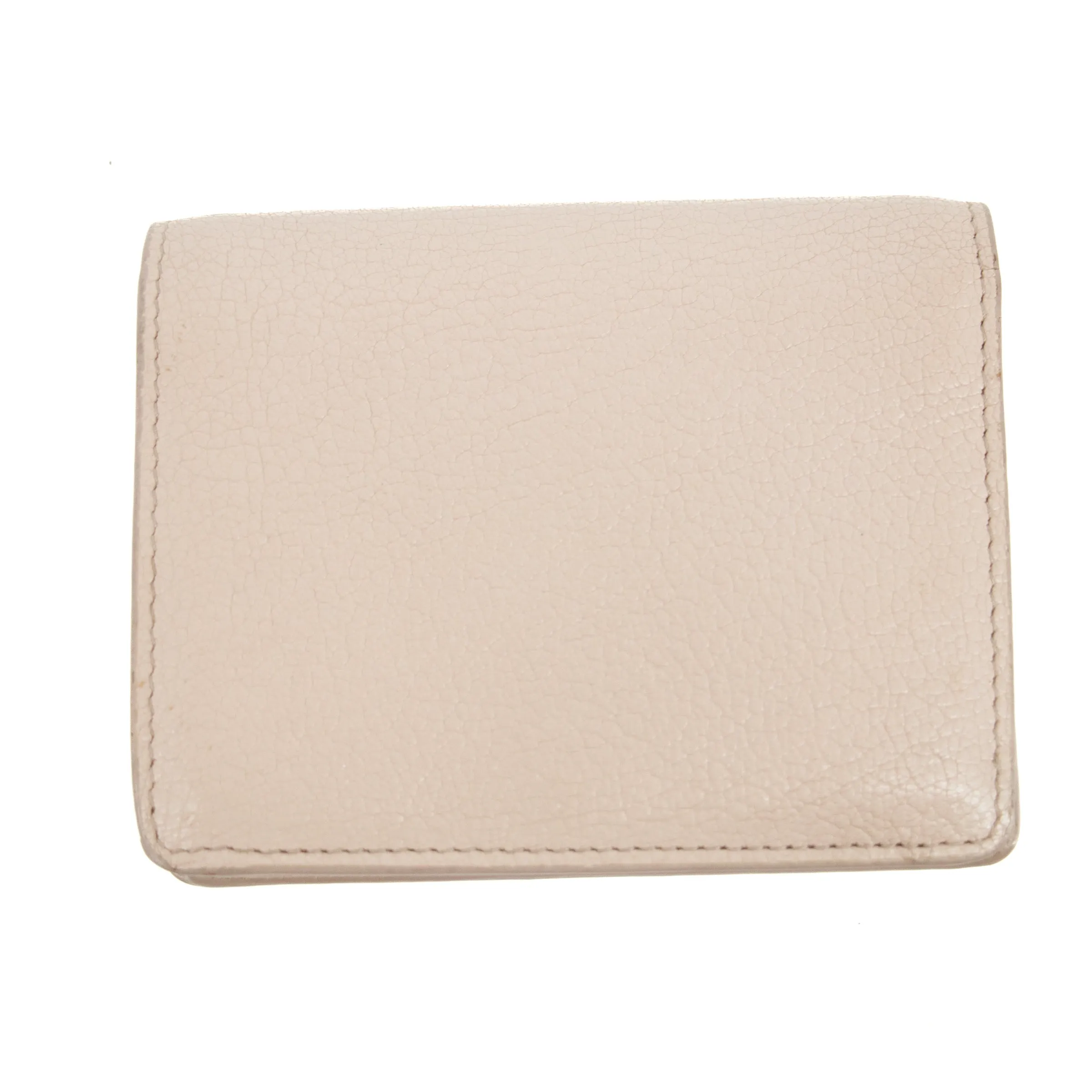 Miu Miu Pink Leather Compact Wallet #3037