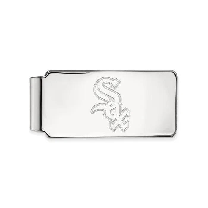 MLB Licensed Sterling Silver Chicago White Sox Money Clip