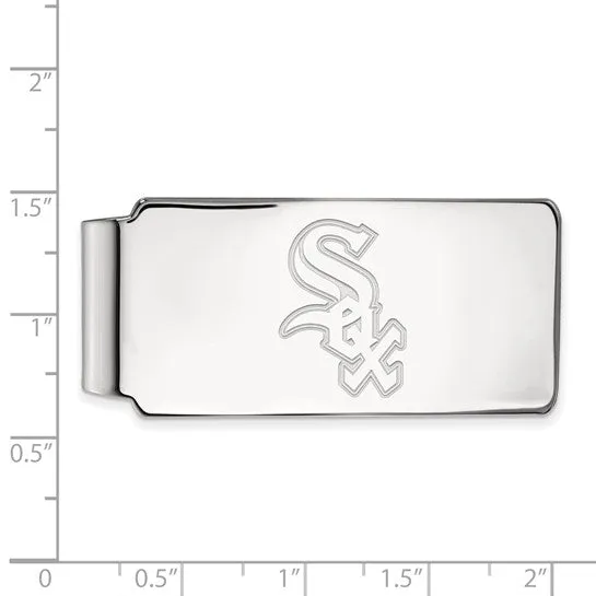 MLB Licensed Sterling Silver Chicago White Sox Money Clip