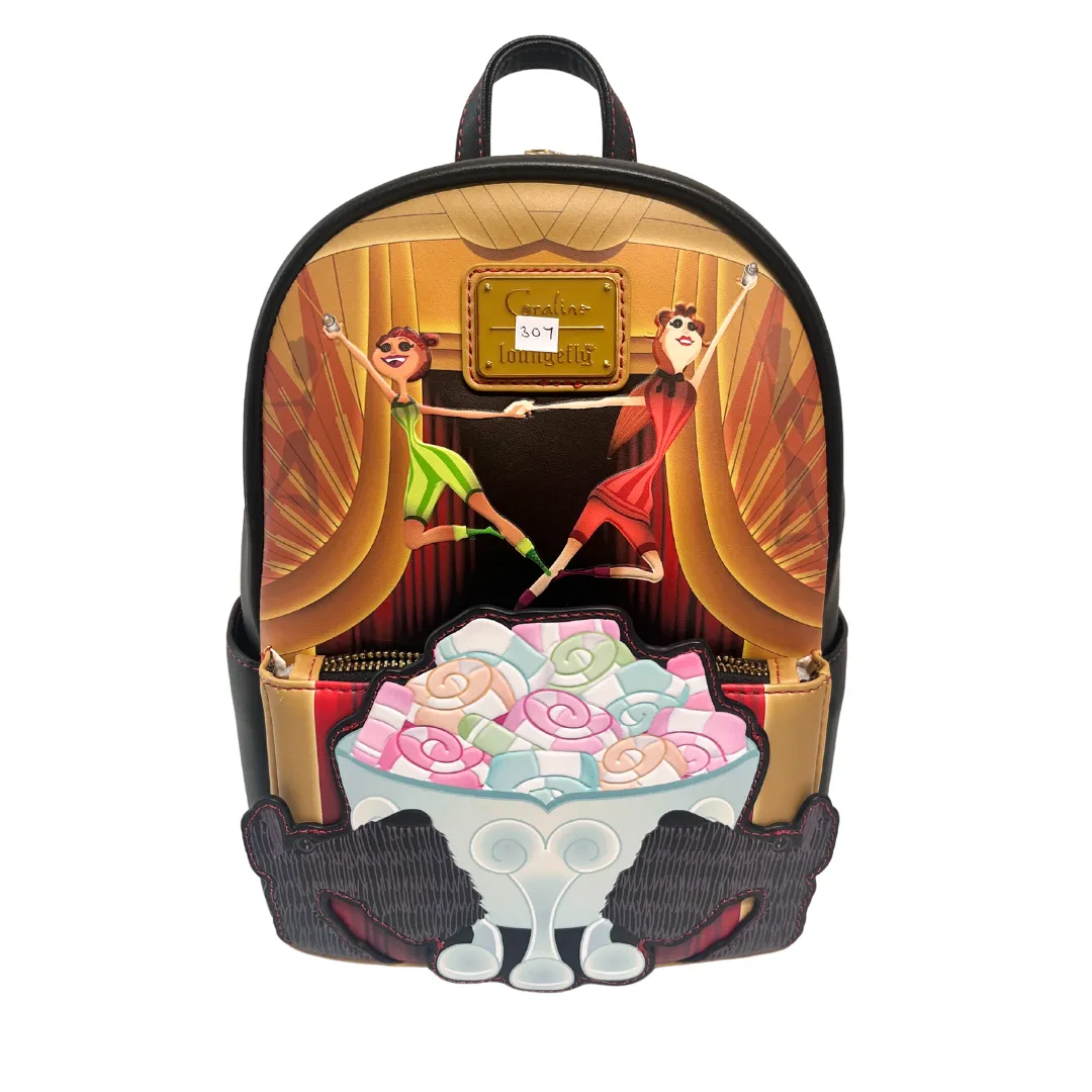 Modern Pinup Exclusive Loungefly Laika Coraline Mini Backpack DEFECTIVE #307