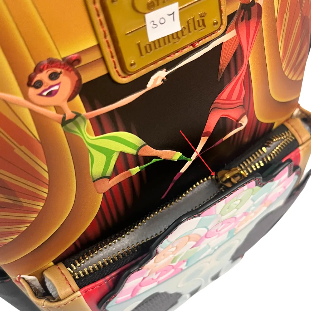 Modern Pinup Exclusive Loungefly Laika Coraline Mini Backpack DEFECTIVE #307