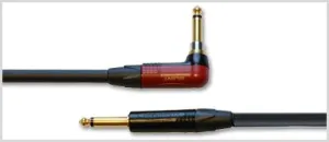 Mogami J2RS-33680-J2-3 Silent  Neutrik Black and Gold jacks (one straight one angled)
