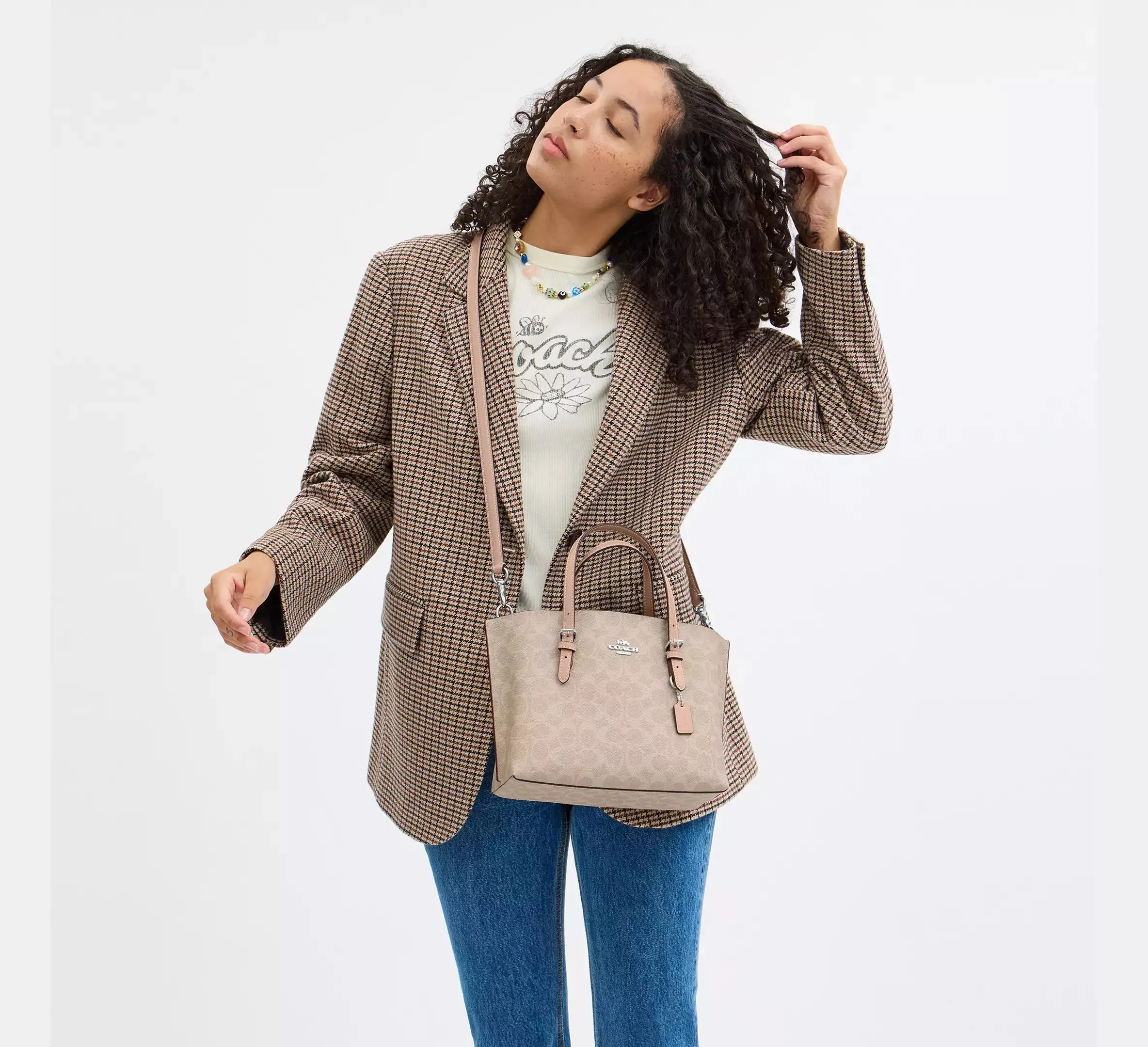 Mollie Tote Bag 25 In Signature Canvas