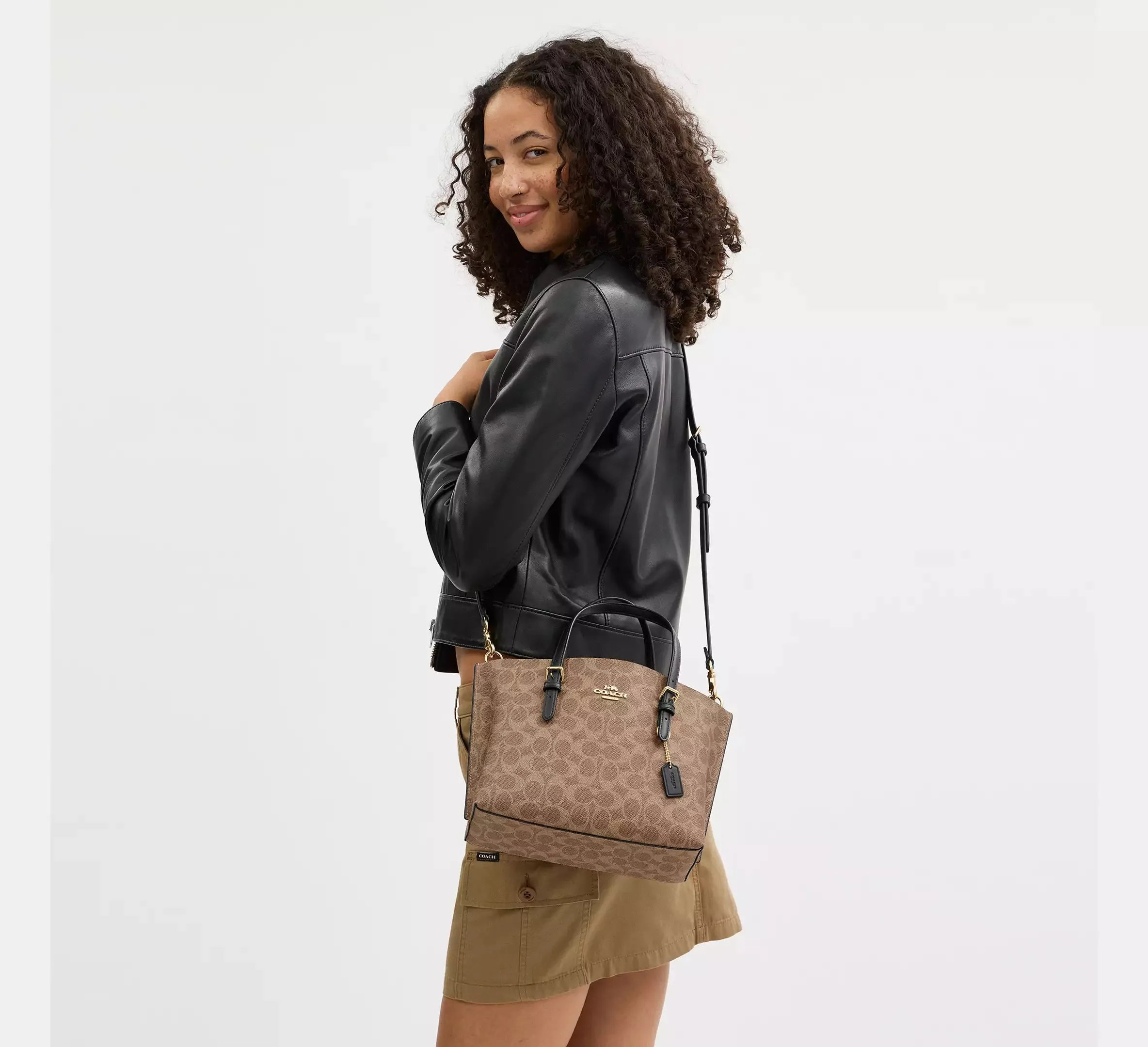 Mollie Tote Bag 25 In Signature Canvas