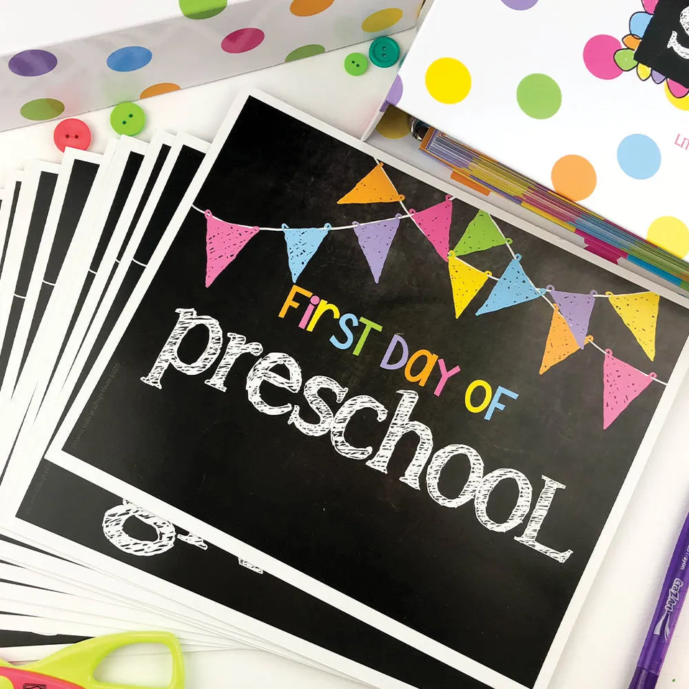 Mom Must-Have School Keepsake Kit | Class Keeper®   Photo Prop Deck   School Stickers
