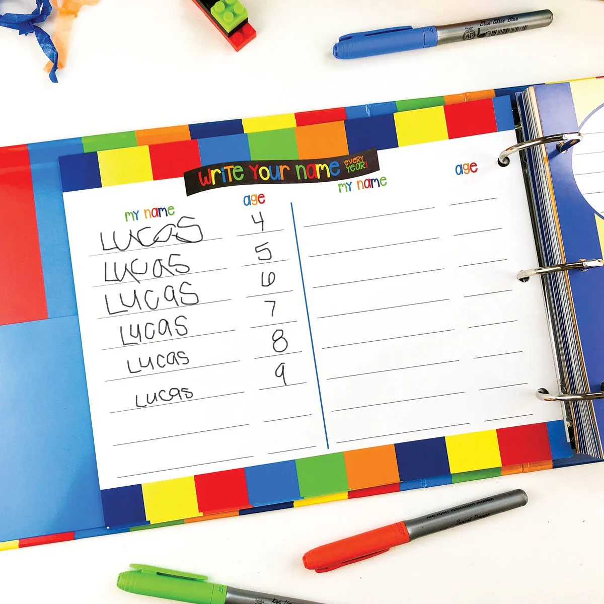 Mom Must-Have School Keepsake Kit | Class Keeper®   Photo Prop Deck   School Stickers
