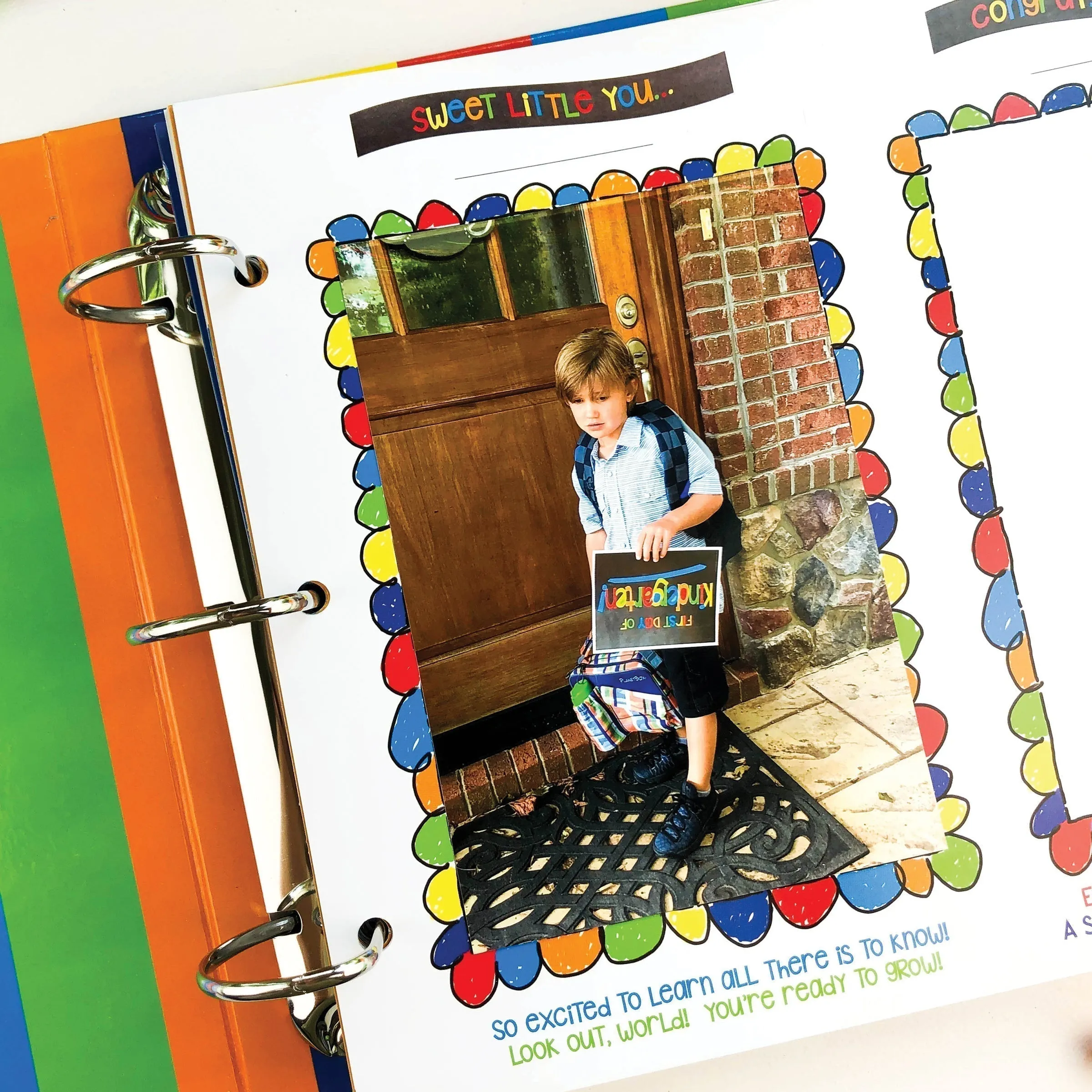 Mom Must-Have School Keepsake Kit | Class Keeper®   Photo Prop Deck   School Stickers