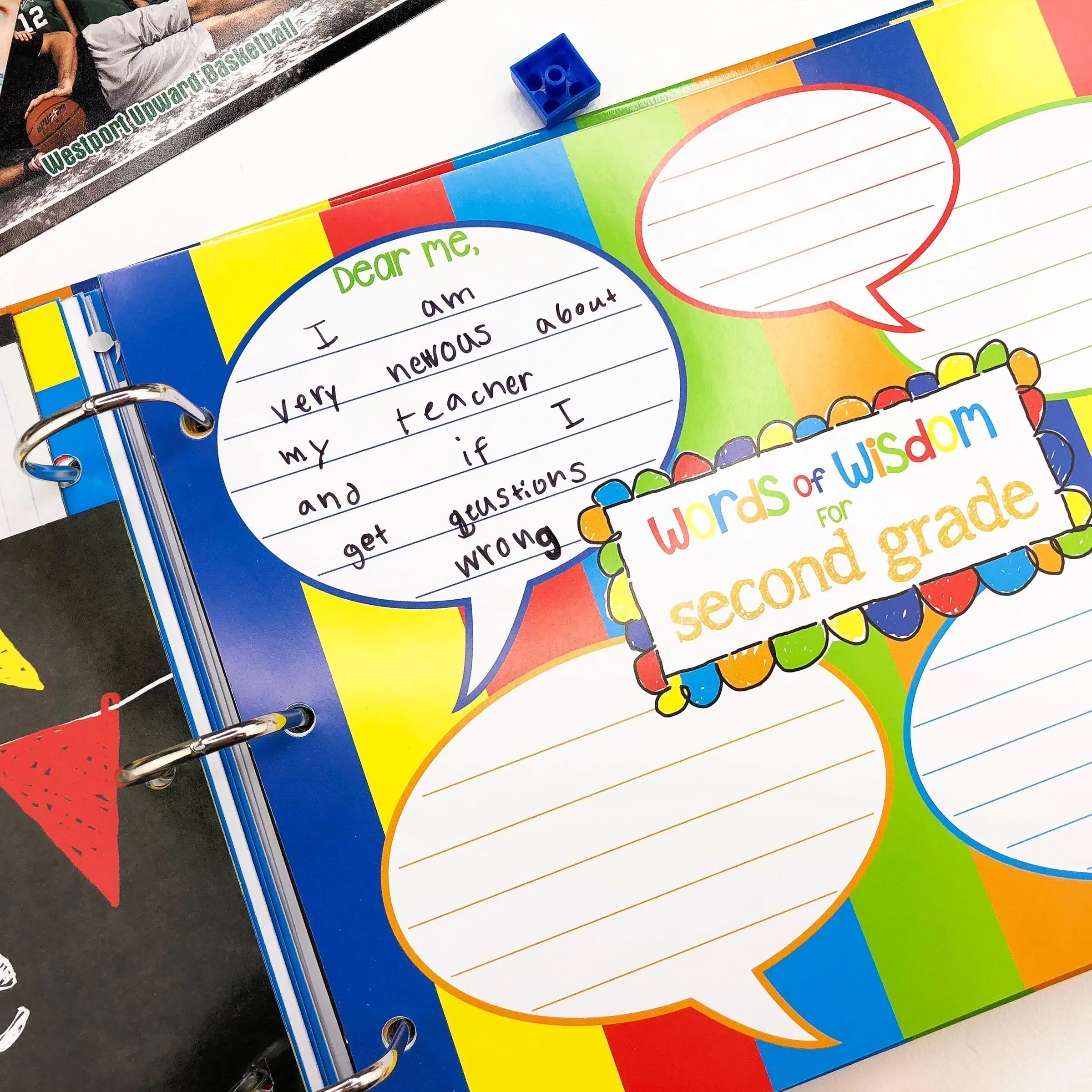 Mom Must-Have School Keepsake Kit | Class Keeper®   Photo Prop Deck   School Stickers
