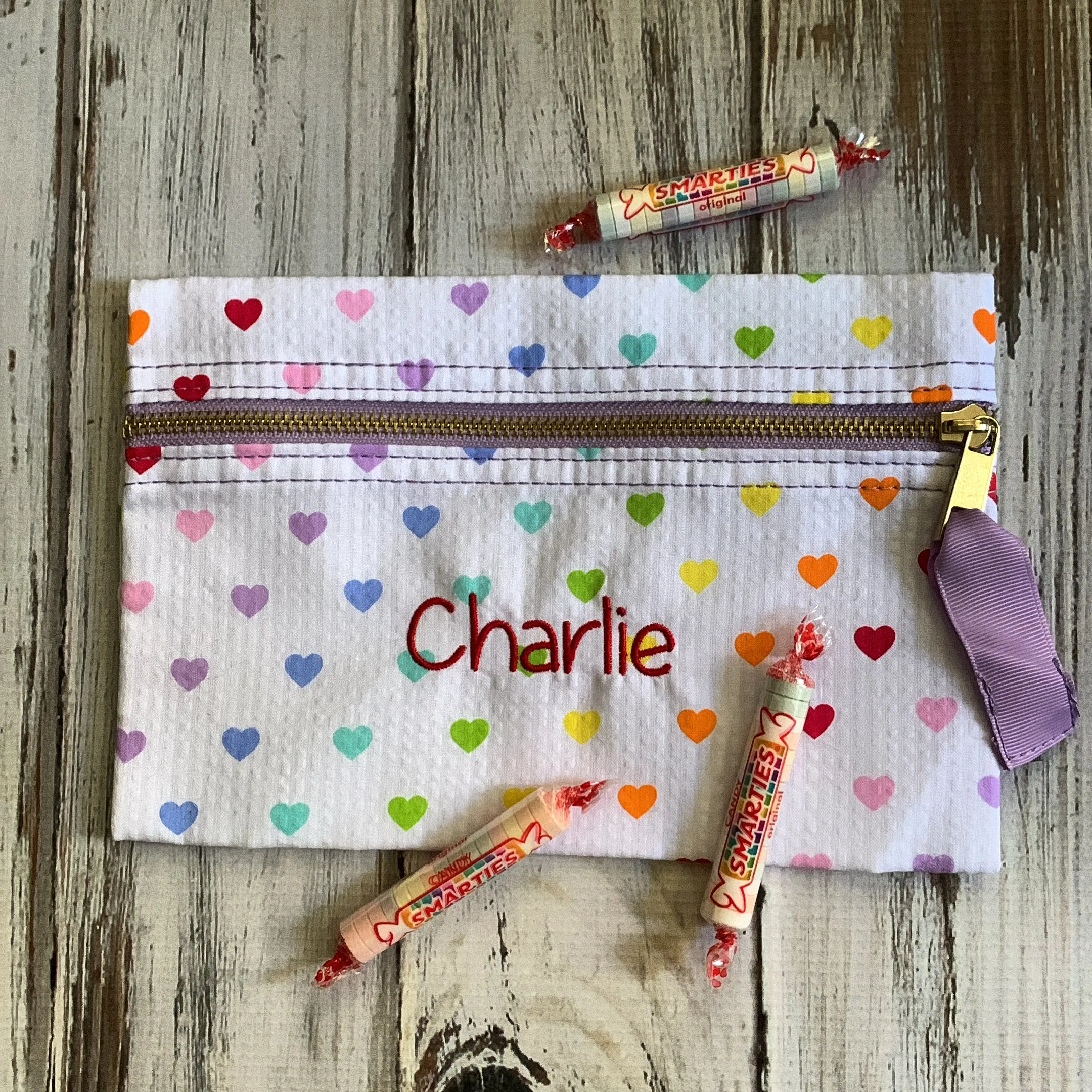 Monogrammed Zipper Pouch by Mint