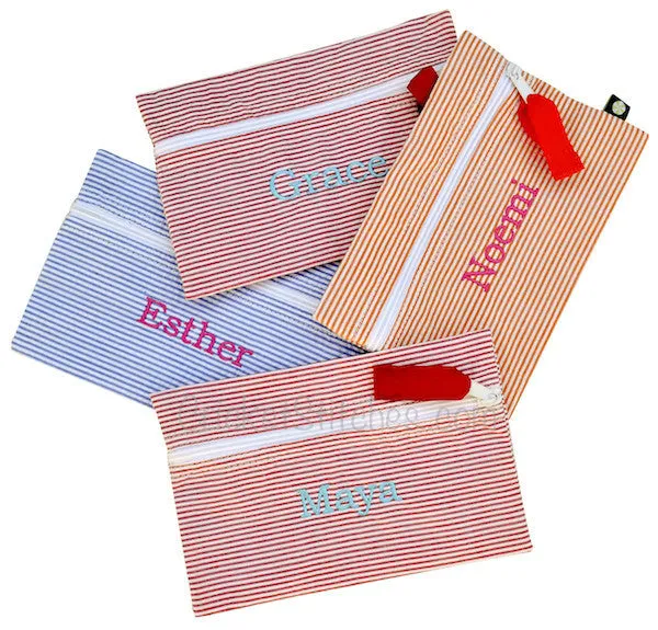 Monogrammed Zipper Pouch by Mint