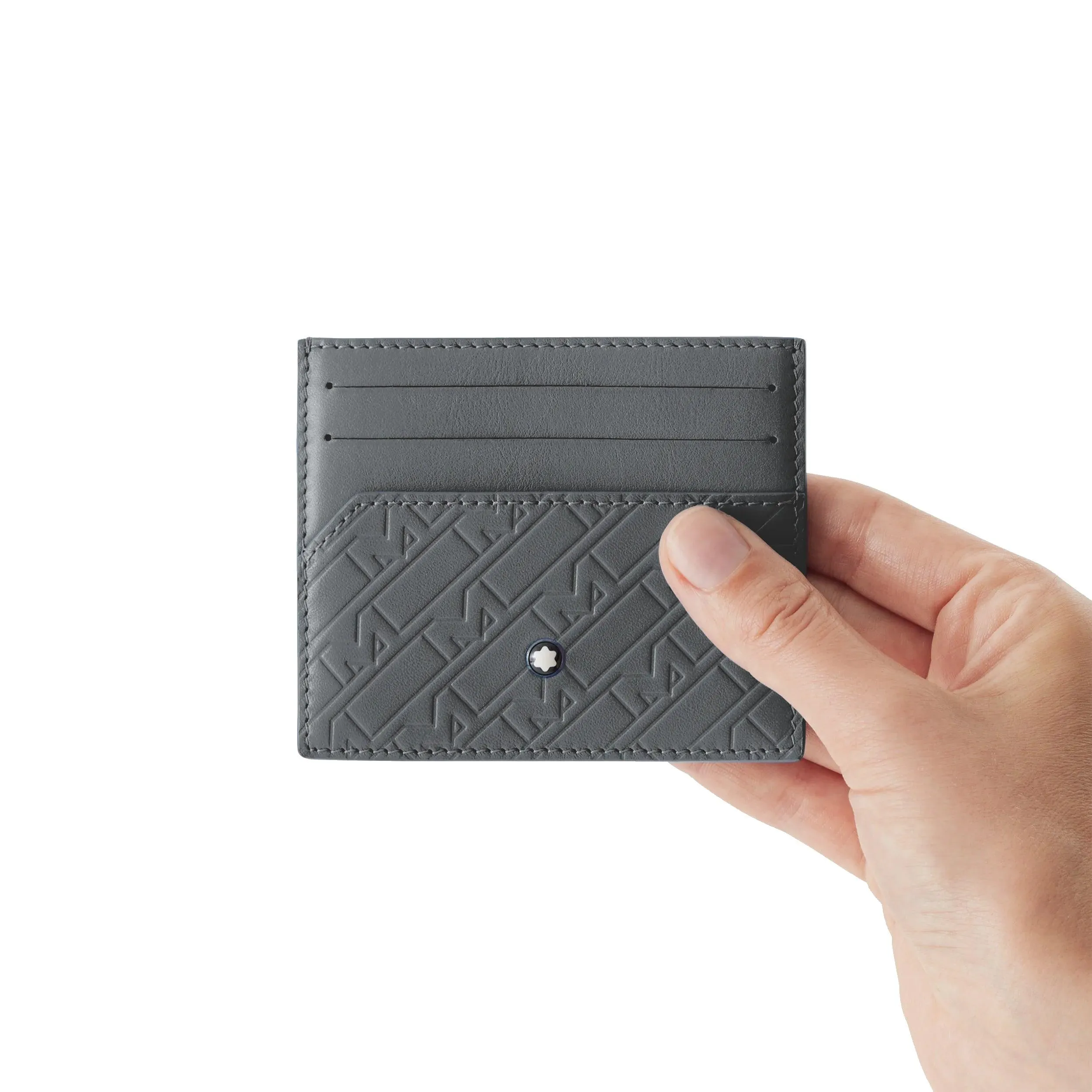 Montblanc Case Card Card 6 compartments M_gram 4810 Gray 131849