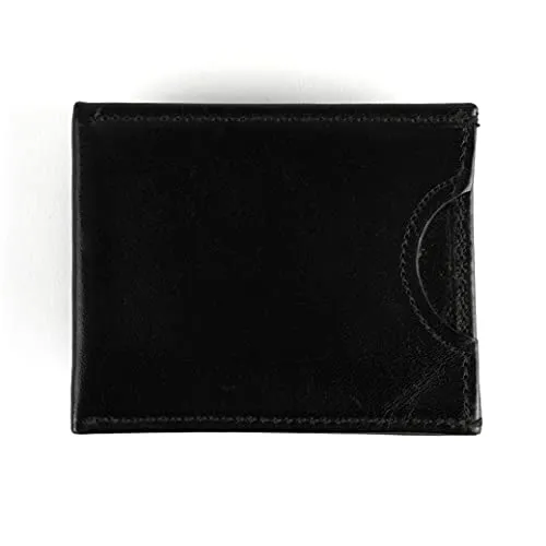 Moore and Giles Money Clip Wallet in Black