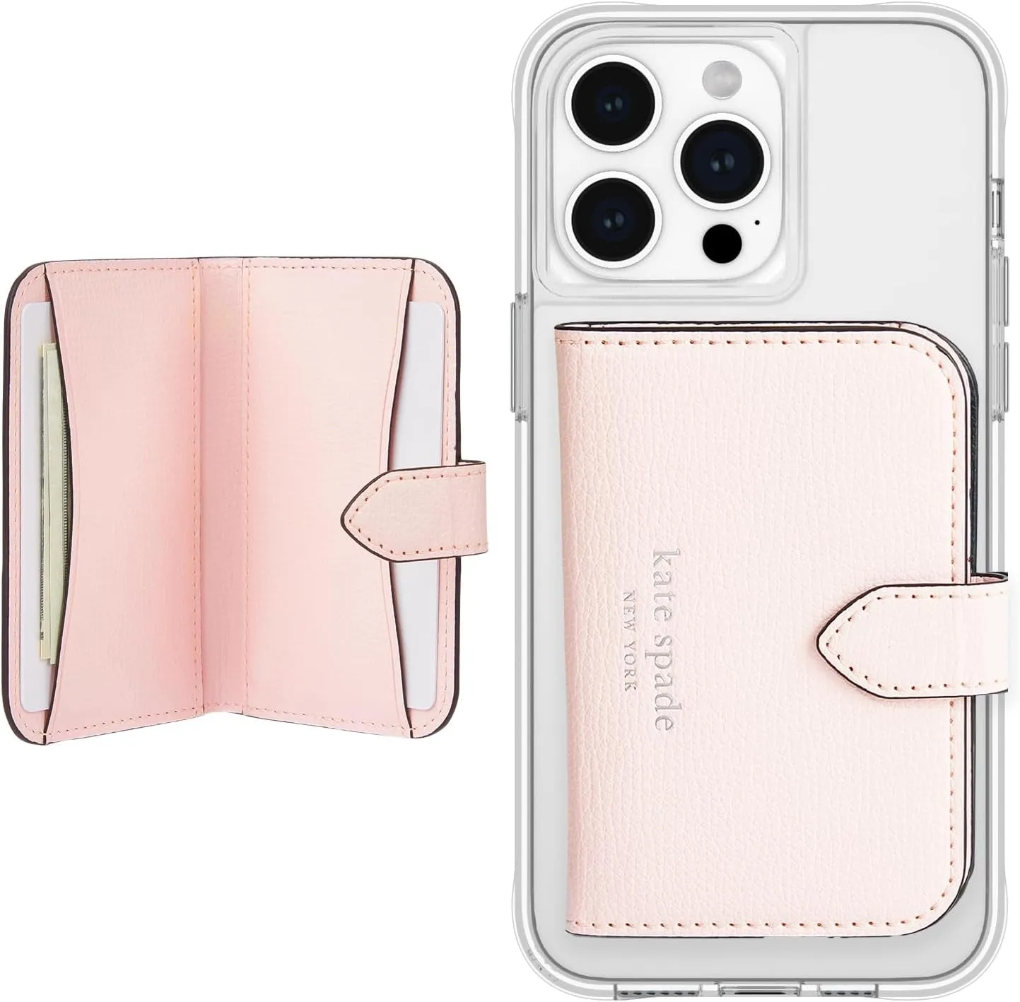 Morgan Magnetic Phone Wallet/Card Holder - Compatible with Magsafe Phones and Cases