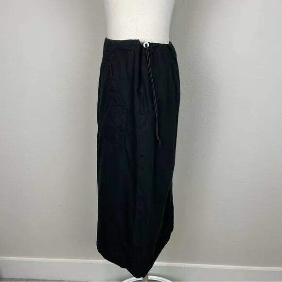 Moschino Black Unlined Kangaroo Pocket Pencil Skirt 8