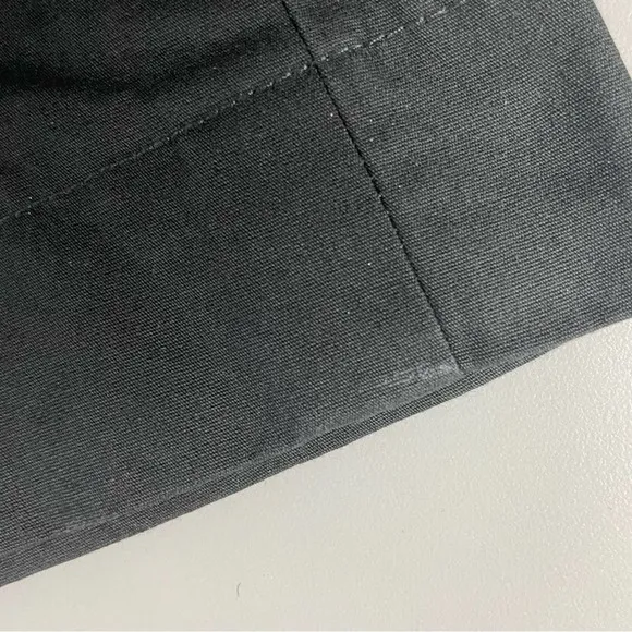 Moschino Black Unlined Kangaroo Pocket Pencil Skirt 8