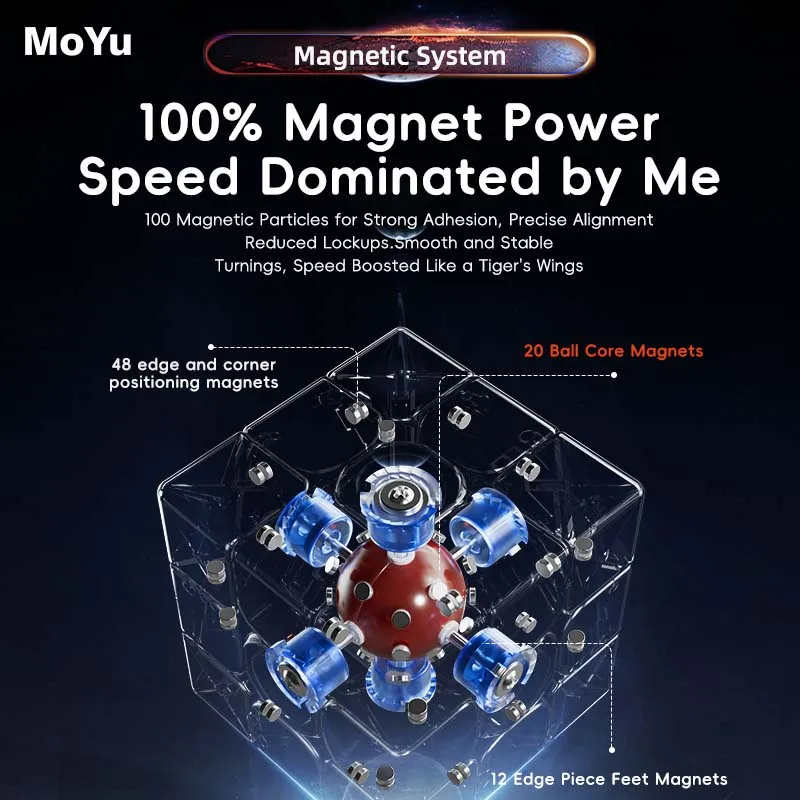 MoYu WeiLong WRM V9 (20-Magnet Ball Core)