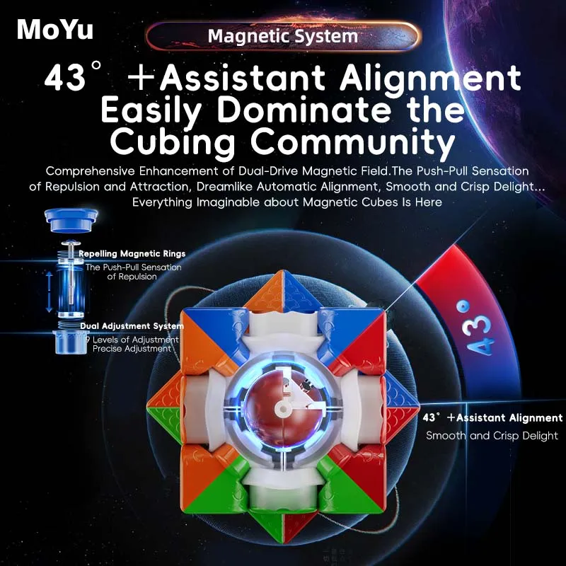 MoYu WeiLong WRM V9 (20-Magnet Ball Core)