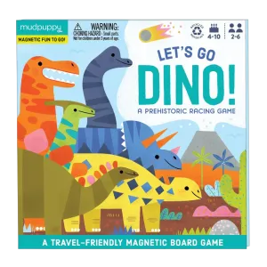 Mudpuppy Magnetic Game - Let's Go Dino's