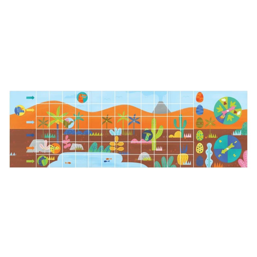 Mudpuppy Magnetic Game - Let's Go Dino's