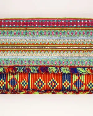 Multi Beaded Oversize Clutch Purse