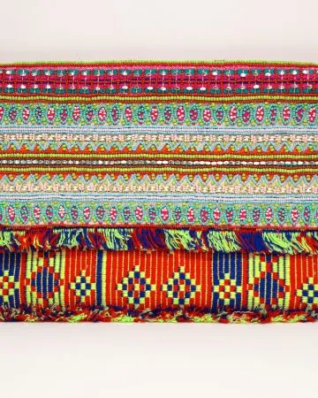 Multi Beaded Oversize Clutch Purse