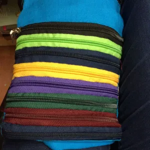 multi zipper pouch/purse