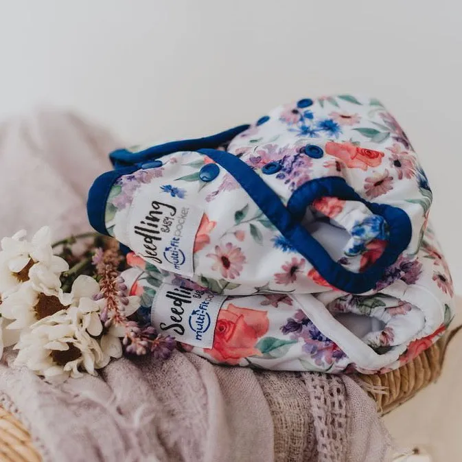 Multifit Pocket Nappy | Mumma's Garden Navy