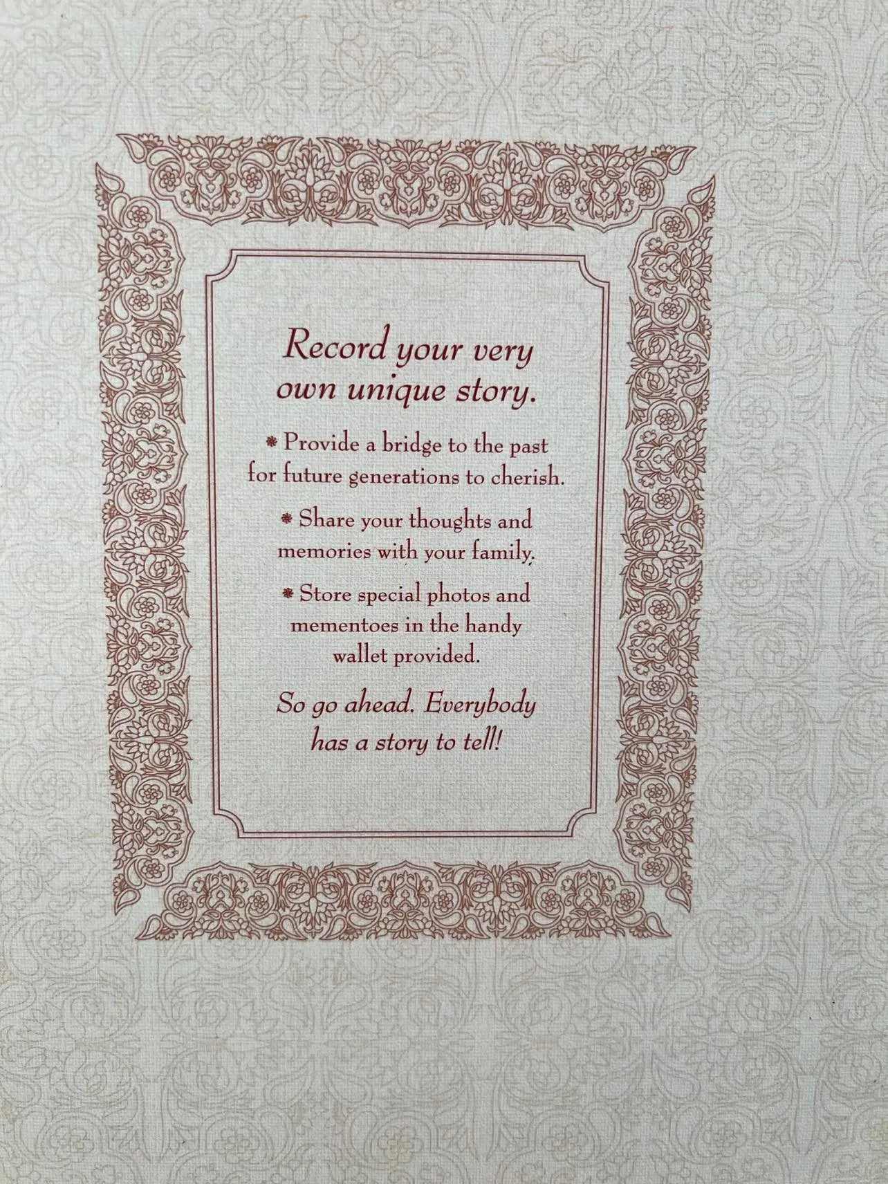 My Story - Memory/Record Book, Hardcover! Record your very own unique story.