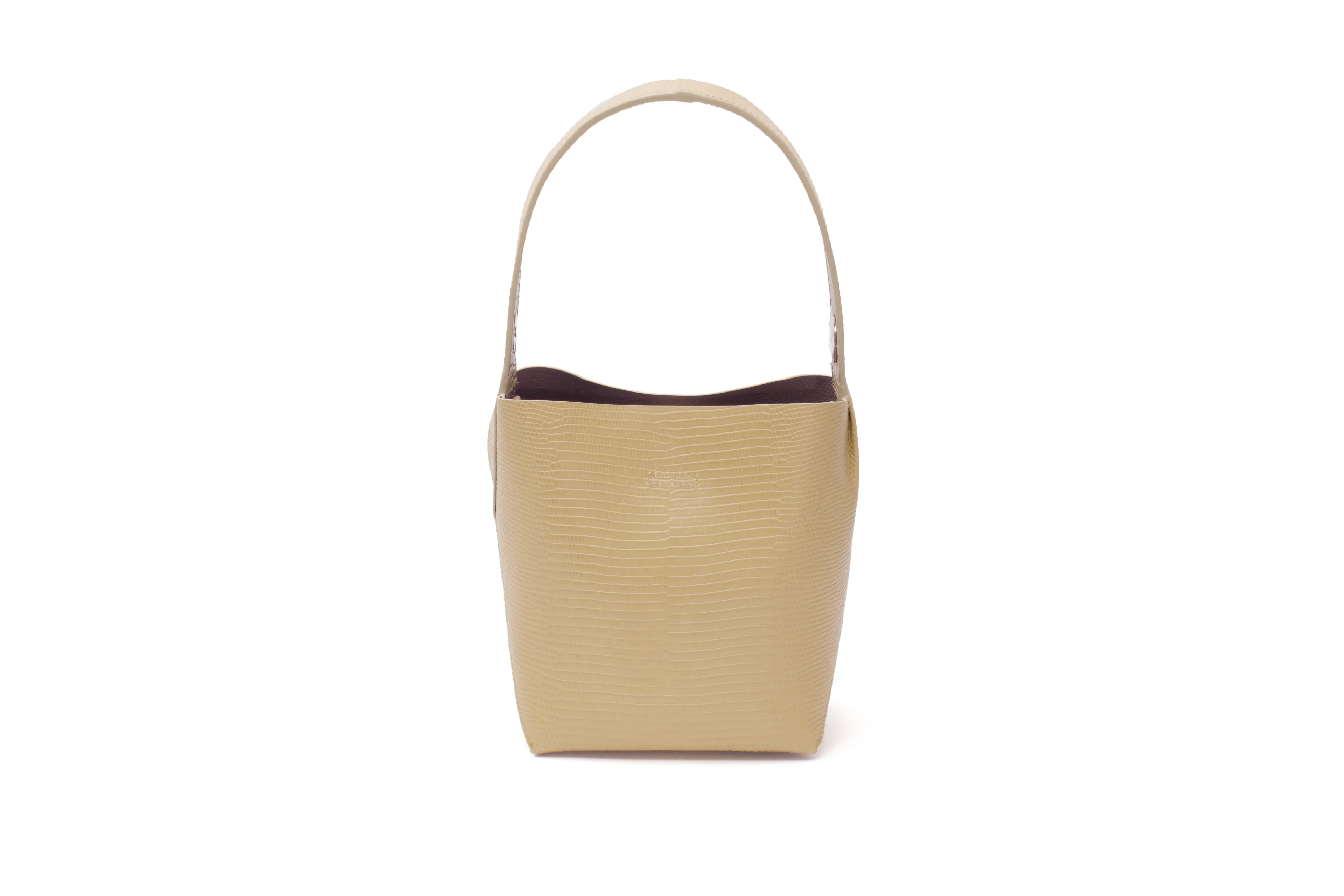 Nº54 Cross Handle Tote - Sand Lizard