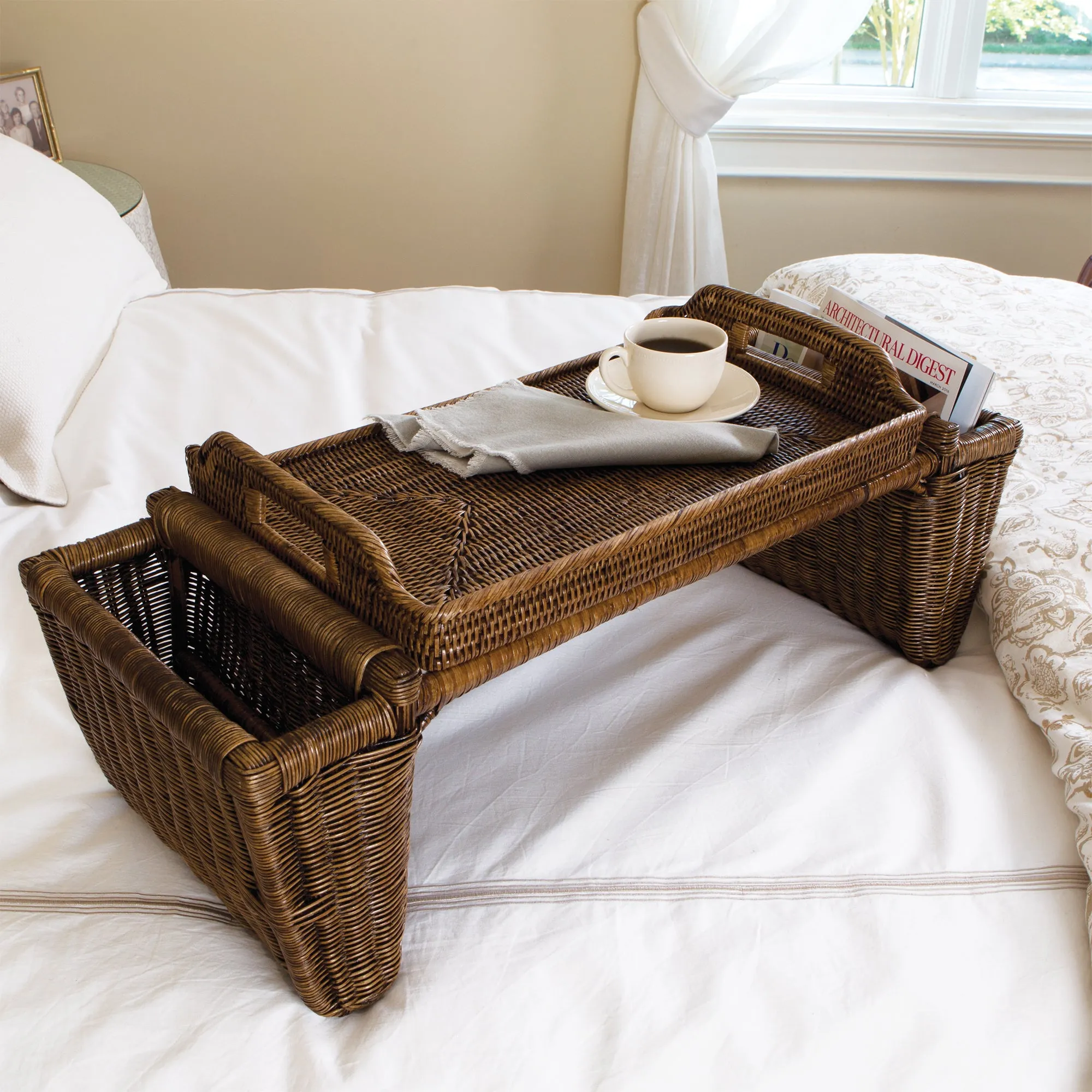 NAPA Home & Garden, BURMA RATTAN BREAKFAST TRAY TABLE,TN219