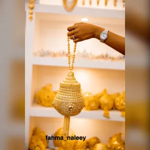 Nasteha Golden Bag