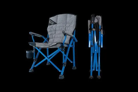 Navigator Gear the Nowhere Chair Kids 6 to 12 YRS Blue Grey