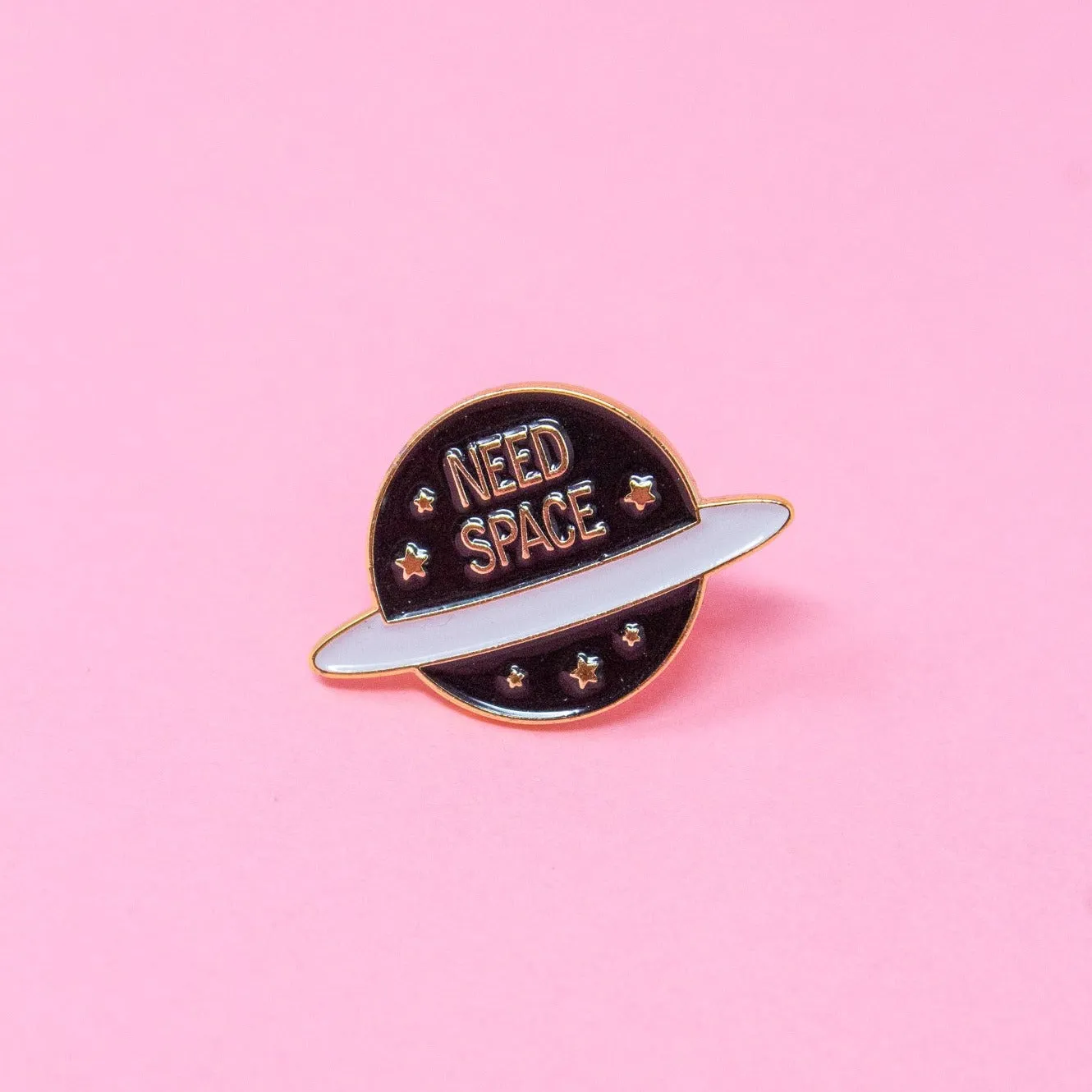 Need Space Enamel Pin