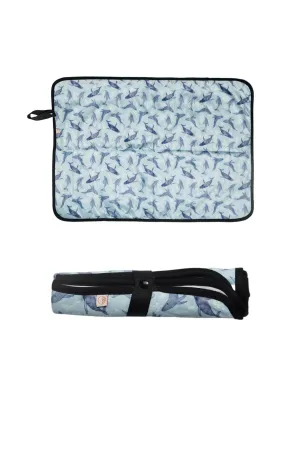 NESTLING Out & About Change Mat Whales