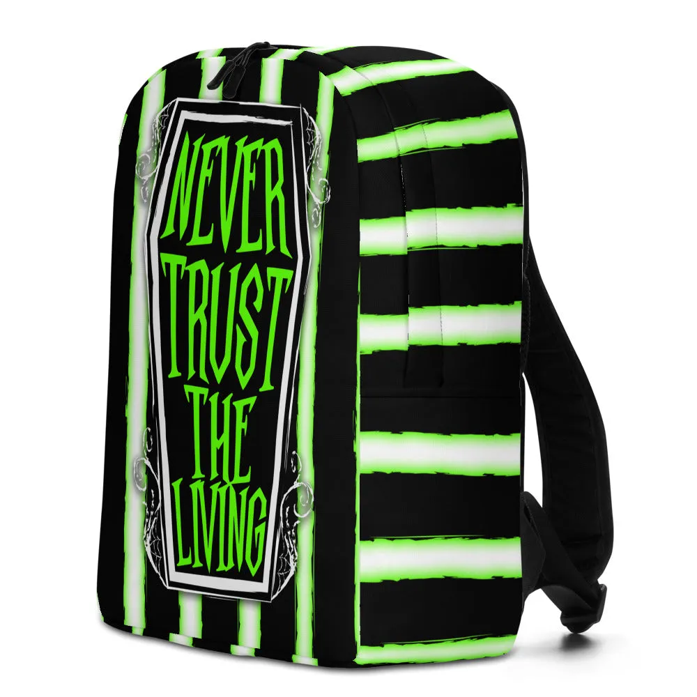 Never Trust The Living Coffin Minimalist Backpack