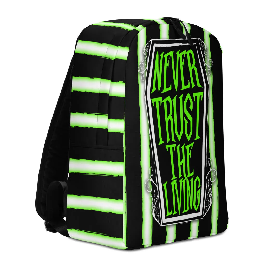 Never Trust The Living Coffin Minimalist Backpack