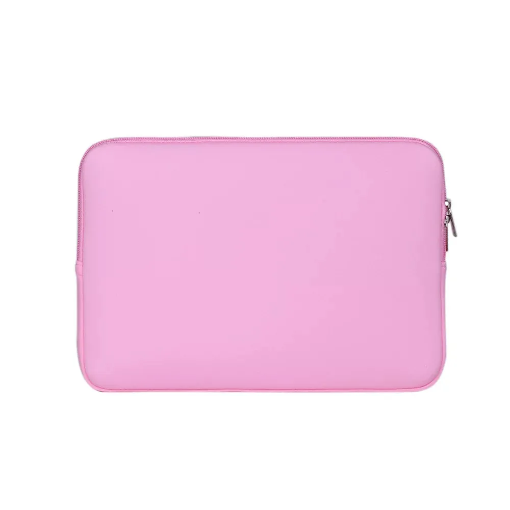 New 15" Pink Neoprene laptop Sleeve with Carry Bag!
