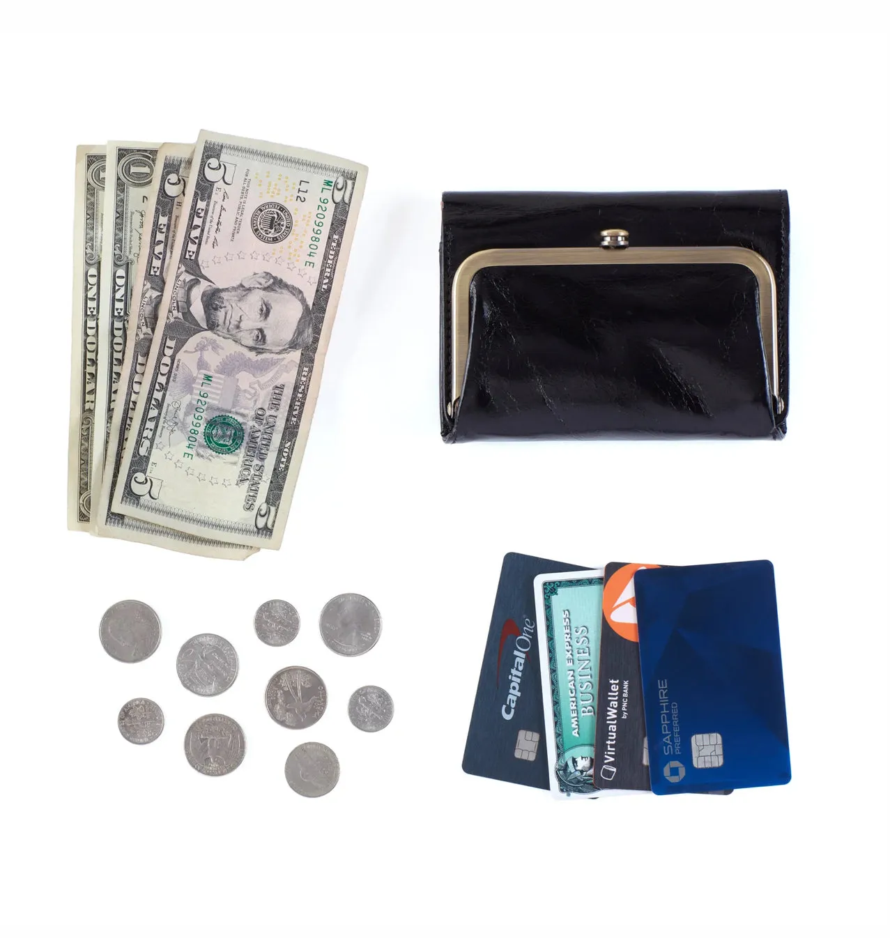 NEW Hobo ROBIN Compact Wallet - Multiple Colors Available