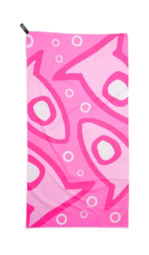 NEW!!!! Pattern Fuchsia Towel