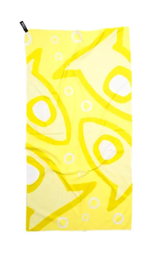 NEW!!!! Pattern Yellow Towel