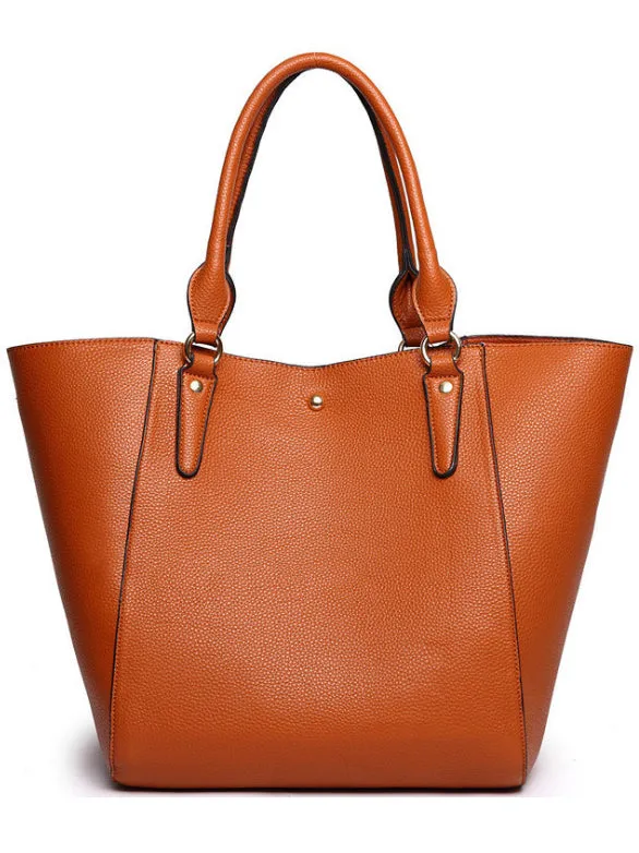 New Retro Large Shoulder Bag Two-piece Package