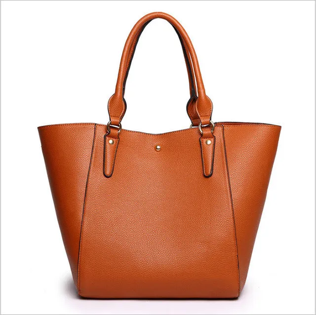 New Retro Large Shoulder Bag Two-piece Package