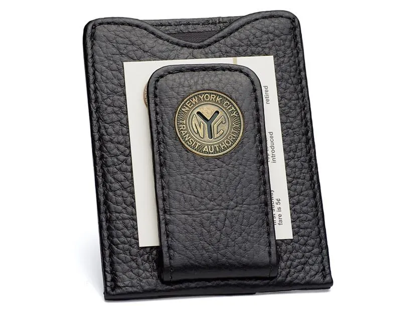New York Transit Token Money Clip