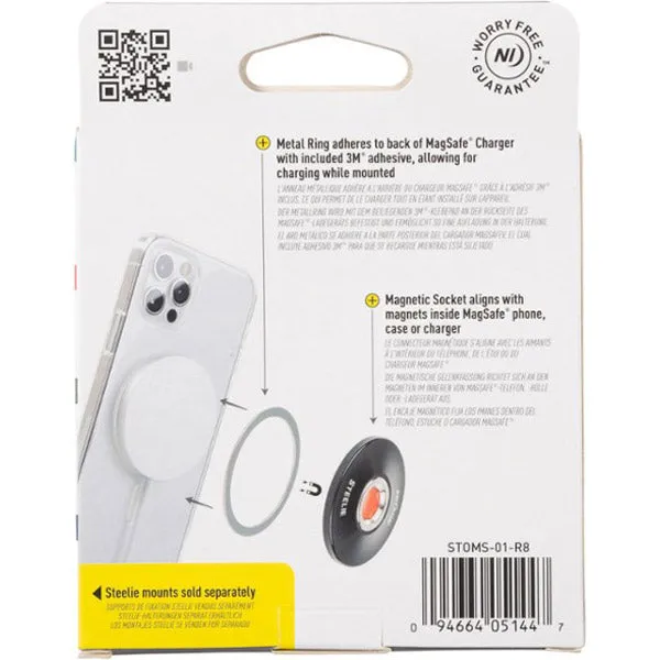 Nite Ize Steelie Orbiter Plus Magnetic Socket   Metal Ring